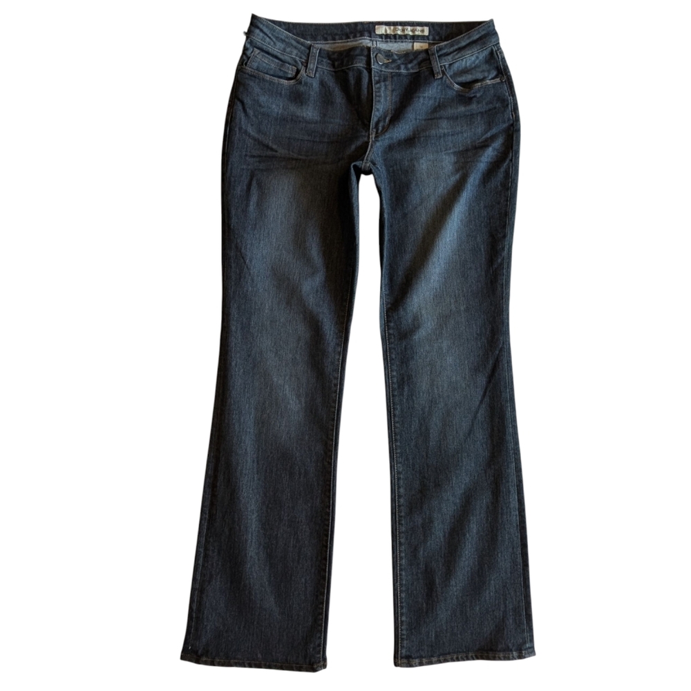 NWT DKNY Jeans Curvy Slim Boot | Size 14 | Low Rise Stretch Bootcut Denim Dark